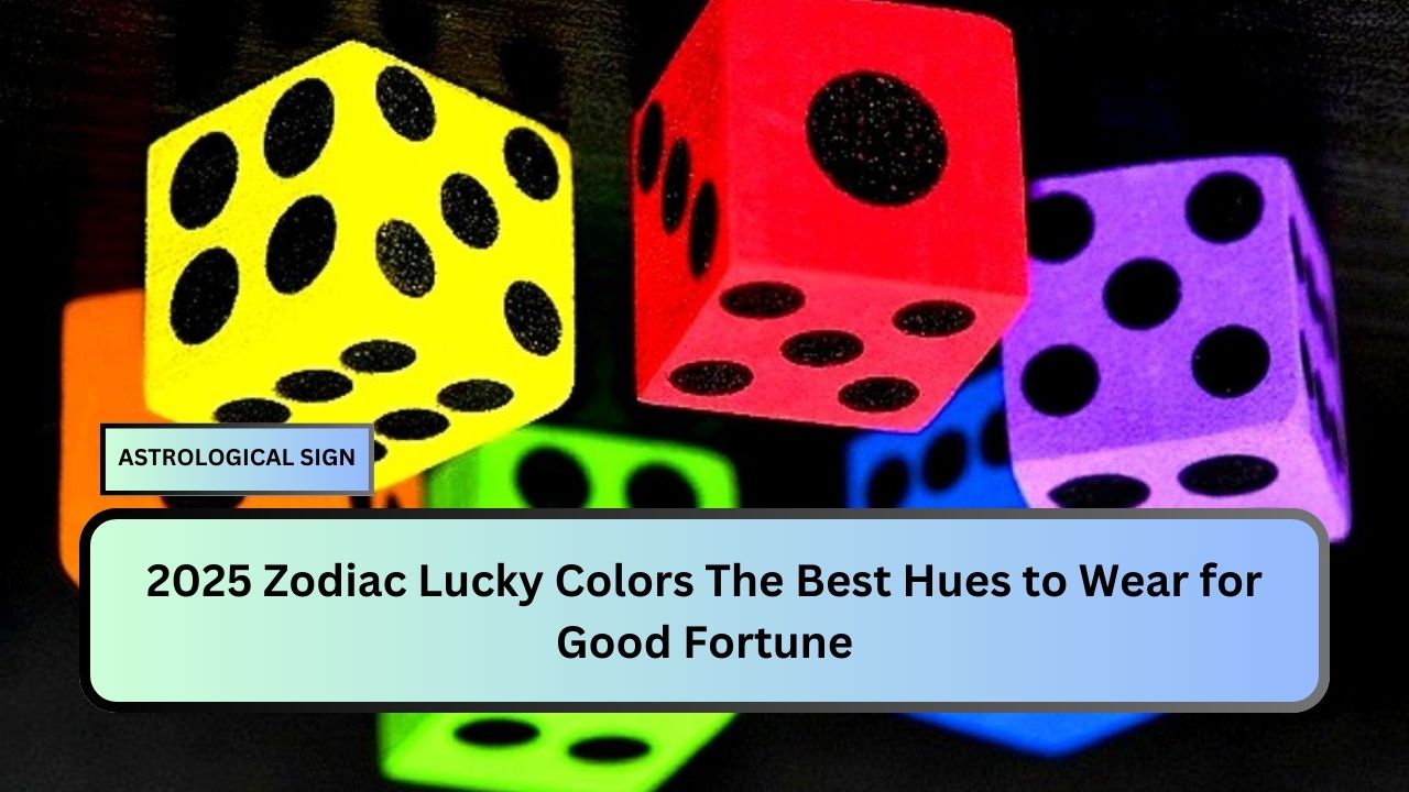 2025 Zodiac Lucky Colors