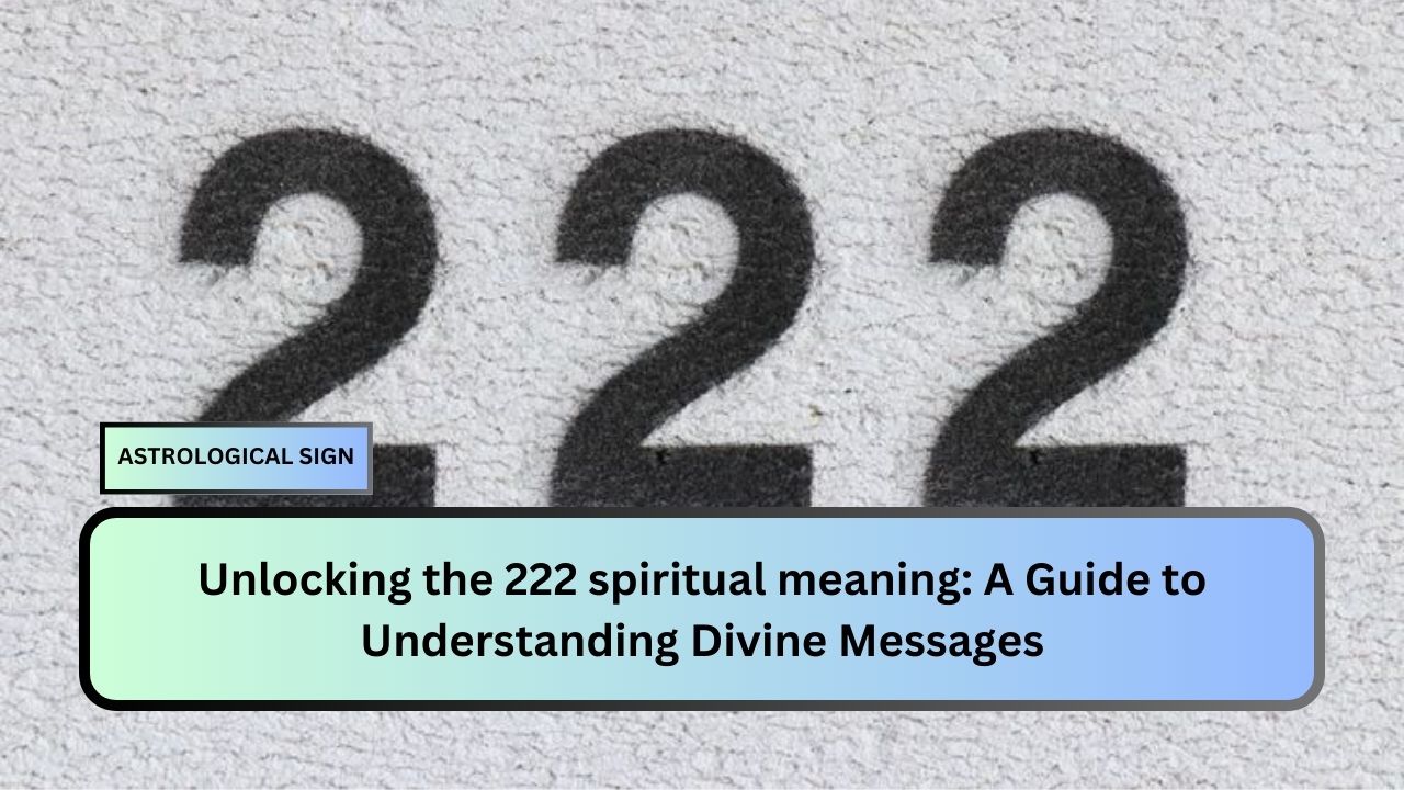 222 spiritual meaning